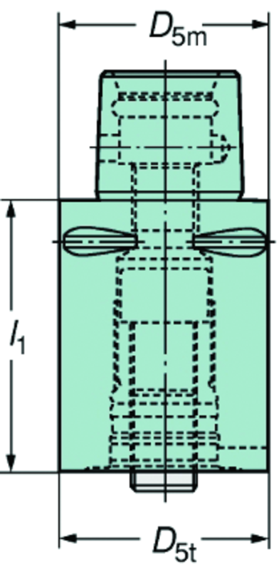 C539101V50060 CAPTO ADAPTER - Exact Tooling