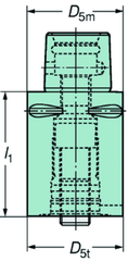 C539101V50060 CAPTO ADAPTER - Exact Tooling