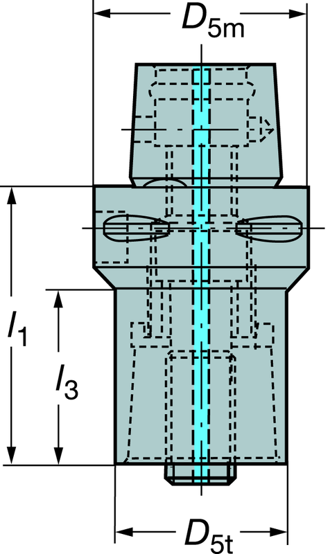 C63910250080A ADAPTER CAPTO - Exact Tooling