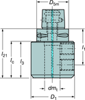 C53912012060 CAPTO ADAPTER - Exact Tooling