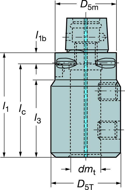 C43912725077 CAPTO ADAPTER - Exact Tooling