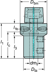 C43912716056 CAPTO ADAPTER - Exact Tooling