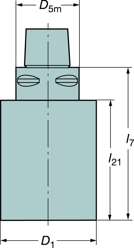 C1039150100200B CAPTO BLANK - Exact Tooling