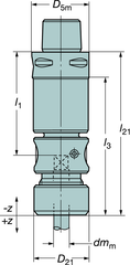 C339160B01095A CAPTO ADAPTER - Exact Tooling