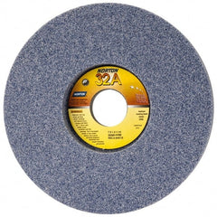 Norton - 7" Diam x 1-1/4" Hole x 1" Thick, H Hardness, 60 Grit Surface Grinding Wheel - Aluminum Oxide, Type 5, Medium Grade, 3,600 Max RPM, Vitrified Bond, One-Side Recess - Exact Tooling