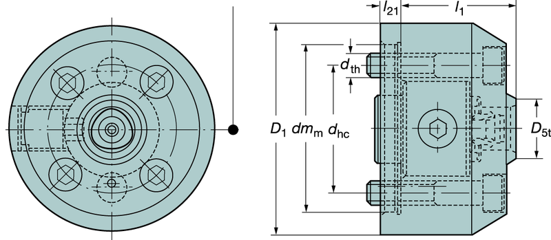 C33903470540060 CAPTO HOLDER - Exact Tooling