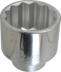 Proto - 2-5/8", 1" Drive, Standard Hand Socket - 12 Points, 4-1/8" OAL - Exact Tooling