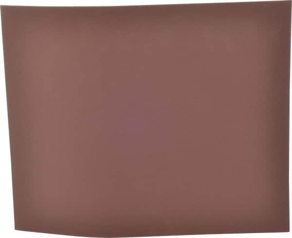Superior Abrasives - 400 Grit, Aluminum Oxide Sanding Sheet - 11" Long x 9" Wide, Super Fine Grade, J Weighted Cloth Backing - Exact Tooling