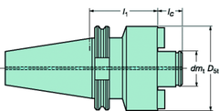 A2F055060080 FACEMILL HOLDER - Exact Tooling