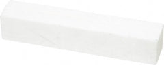 Norton - 150 Grit Aluminum Oxide Square Dressing Stick - 4 x 3/4 x 3/4, Very Fine Grade, Vitrified Bond - Exact Tooling