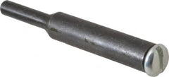 Value Collection - 1/4" Max Diam, Abrasive Disc Adapter - 3" Long - Exact Tooling