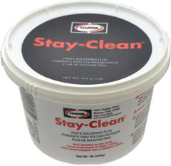Harris Products - 1 Lb. Paste Soldering Flux - Jar Container - Exact Tooling