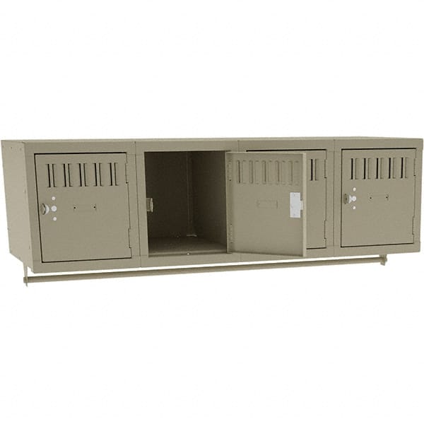 Tennsco - 4 Door, 4 Tier, Welded Locker - Exact Tooling