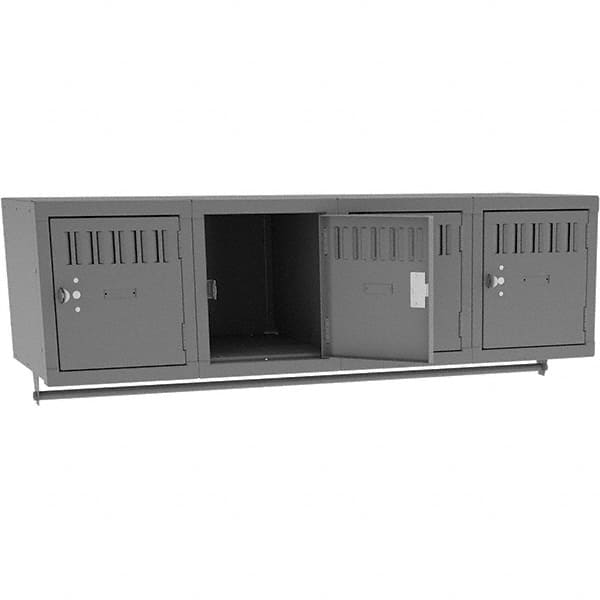 Tennsco - 4 Door, 4 Tier, Welded Locker - Exact Tooling