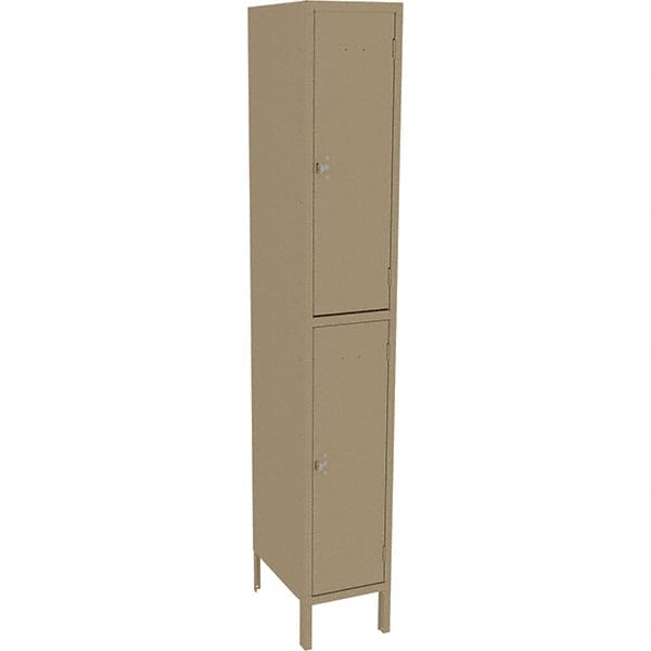 Tennsco - 2 Door, 2 Tier, Welded Locker - Exact Tooling