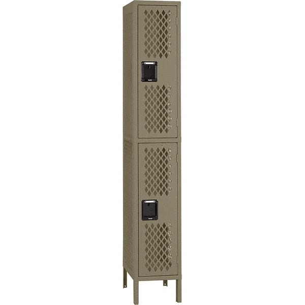 Tennsco - 2 Door, 2 Tier, Welded Locker - Exact Tooling