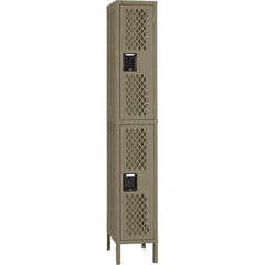 Tennsco - 2 Door, 2 Tier, Welded Locker - Exact Tooling