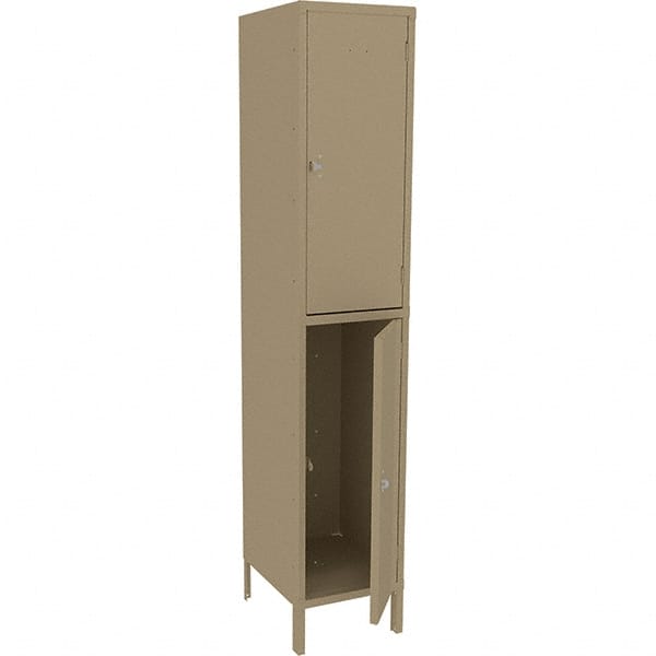 Tennsco - 2 Door, 2 Tier, Welded Locker - Exact Tooling