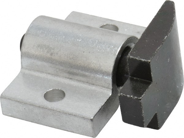 Vlier - 1-1/2" Body Width x 1" Body Len, 3/16" Stroke Len, 1-1/8" Btw Mt Hole Ctrs, 0.938" Btw Mt Hole & Edge, Tang Square Spring Locating Stop - Exact Tooling