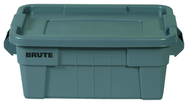 Brute 20 Gallon Tote - Lid snaps tight - Ribbed bottom - Exact Tooling