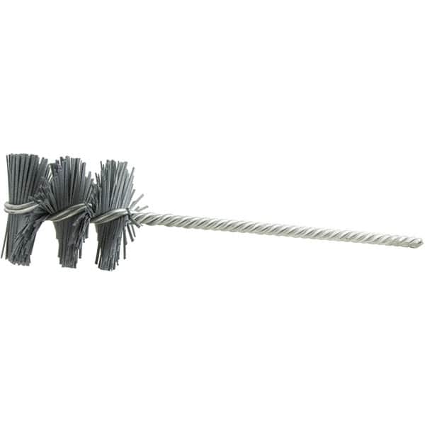 Brush Research Mfg. - 2-3/4" Bore Diam, 120 Grit, Silicon Carbide Flexible Hone - Medium, 3" OAL - Exact Tooling