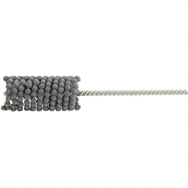 Brush Research Mfg. - 1-3/8" Bore Diam, 800 Grit, CBN Flexible Hone - Fine, 3" OAL - Exact Tooling