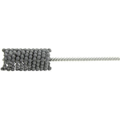 Brush Research Mfg. - 1-3/8" Bore Diam, 800 Grit, CBN Flexible Hone - Fine, 3" OAL - Exact Tooling