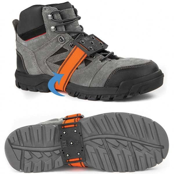 Geroline - Ice Traction Footwear Footwear Style: Strap-On Cleat Traction Type: Tungsten Carbide Stud - Exact Tooling