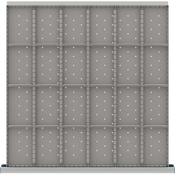 LISTA - 24-Compartment Drawer Divider Layout for 3.15" High Drawers - Exact Tooling
