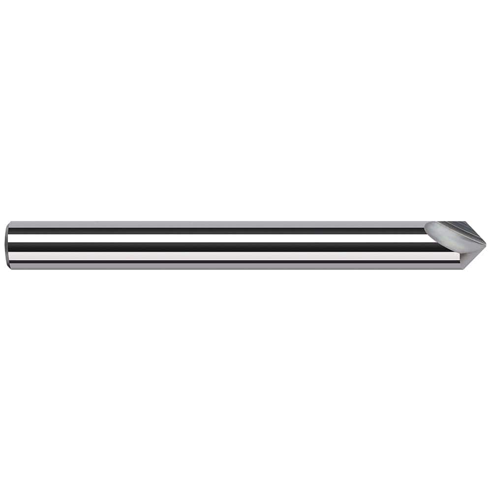 Harvey Tool - 90° 1/8" Diam 1-1/2" OAL Tip Radius Engraving Cutters - Exact Tooling