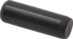 Holo-Krome - 1/4" Diam x 3/4" Pin Length 4000 Alloy Steel Oversized Dowel Pin - Black Luster Finish, C 47-58 & C 60 (Surface) Hardness, 1 Beveled & 1 Rounded End - Exact Tooling