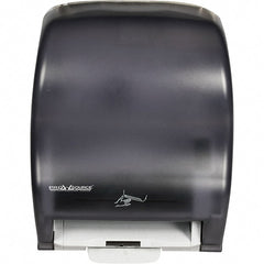 PRO-SOURCE - Hands Free, Plastic Paper Towel Dispenser - 1 Roll 8", Black - Exact Tooling