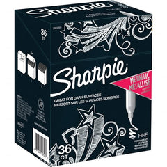 Sharpie - Markers & Paintsticks Type: Permanent Color: Metallic Silver - Exact Tooling