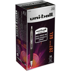 Uni-Ball - Pens & Pencils Type: Retractable Gel Color: Black - Exact Tooling
