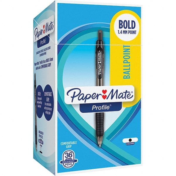 Paper Mate - Pens & Pencils Type: Retractable Gel Color: Black - Exact Tooling