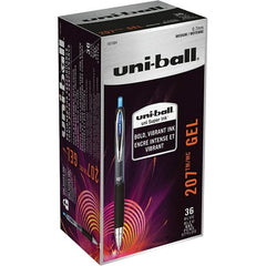 Uni-Ball - Pens & Pencils Type: Retractable Gel Color: Blue - Exact Tooling
