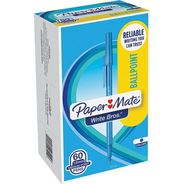 Paper Mate - Pens & Pencils Type: Ballpoint Stick Color: Blue - Exact Tooling