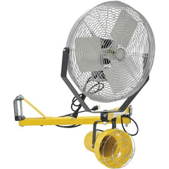 Vestil - Dock Light Accessories Type: Double Arm Strut Light/Fan For Use With: LL-SAI-40 Light; Fan; Brackets & Wiring - Exact Tooling