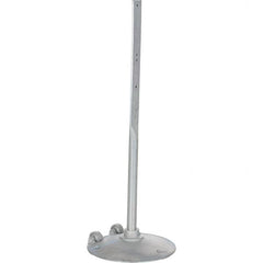 Vestil - 17-3/8" Wide x 48" High Sign Compatiblity, Steel Sign Stand - Silver - Exact Tooling