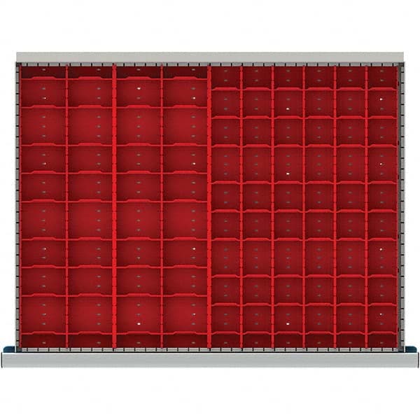 LISTA - 60-Compartment Drawer Divider Layout for 2.17" High Drawers - Exact Tooling