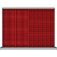 LISTA - 60-Compartment Drawer Divider Layout for 2.17" High Drawers - Exact Tooling