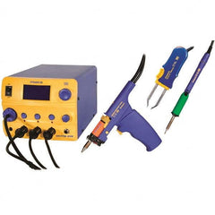 Hakko - Soldering Stations Type: Desolder-Tweezer-Solder Station Power Range/Watts: 410W - Exact Tooling
