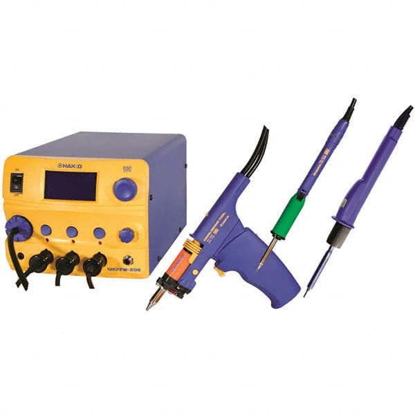 Hakko - Soldering Stations Type: Desolder-Solder-Air Station Power Range/Watts: 410W - Exact Tooling