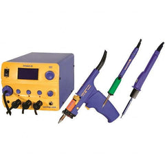 Hakko - Soldering Stations Type: Desolder-Solder-Air Station Power Range/Watts: 410W - Exact Tooling