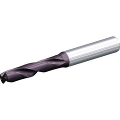 Kennametal - 16.08mm 140° Spiral Flute Solid Carbide Taper Length Drill Bit - Exact Tooling
