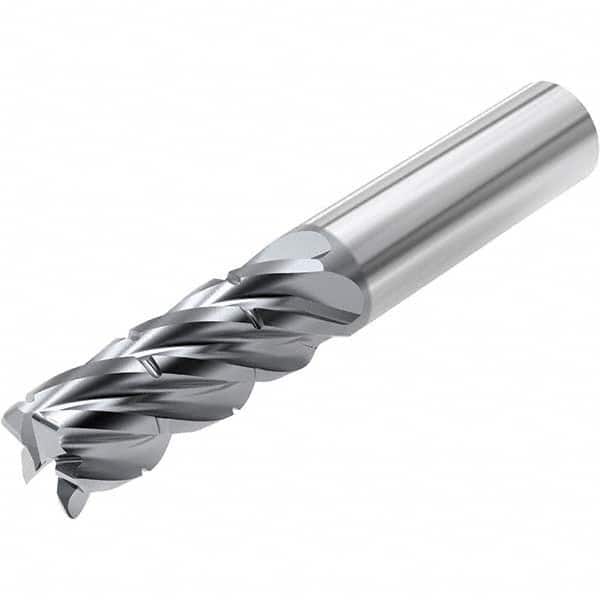 Niagara Cutter - 5/8" Diam 5 Flute Solid Carbide 0.0312" Corner Radius End Mill - Exact Tooling