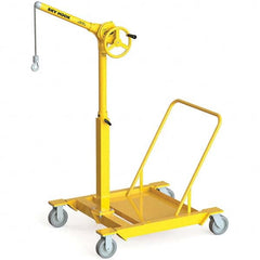 Sky Hook - 500 Lb Steel Lifting Hook Crane - Exact Tooling