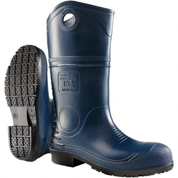 Dunlop Protective Footwear - Unisex 12, (Women's Size 10) Steel Toe PVC Knee Boot - Exact Tooling