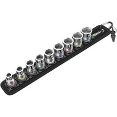 Wera - Hex & Torx Bit Socket Sets Type: Hex Bit Socket Set Drive Size: 3/8 - Exact Tooling
