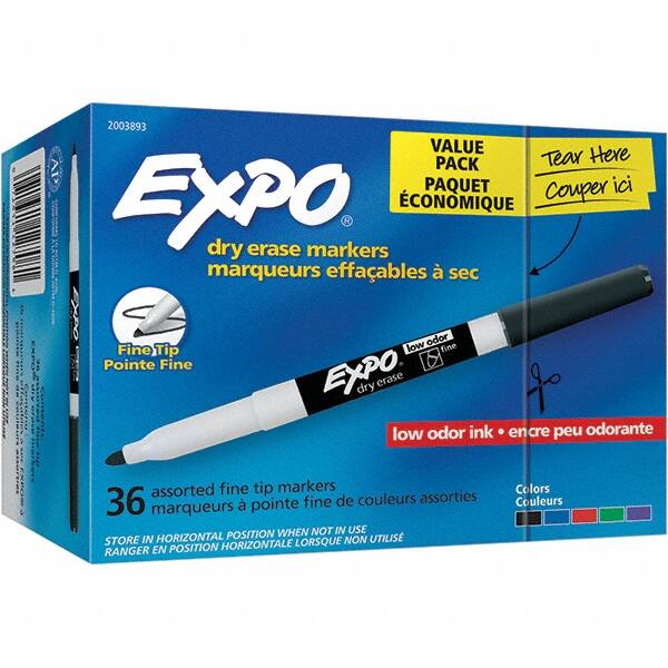 Expo - Dry Erase Markers & Accessories Display/Marking Boards Accessory Type: Dry Erase Markers For Use With: Dry Erase Marker Boards - Exact Tooling